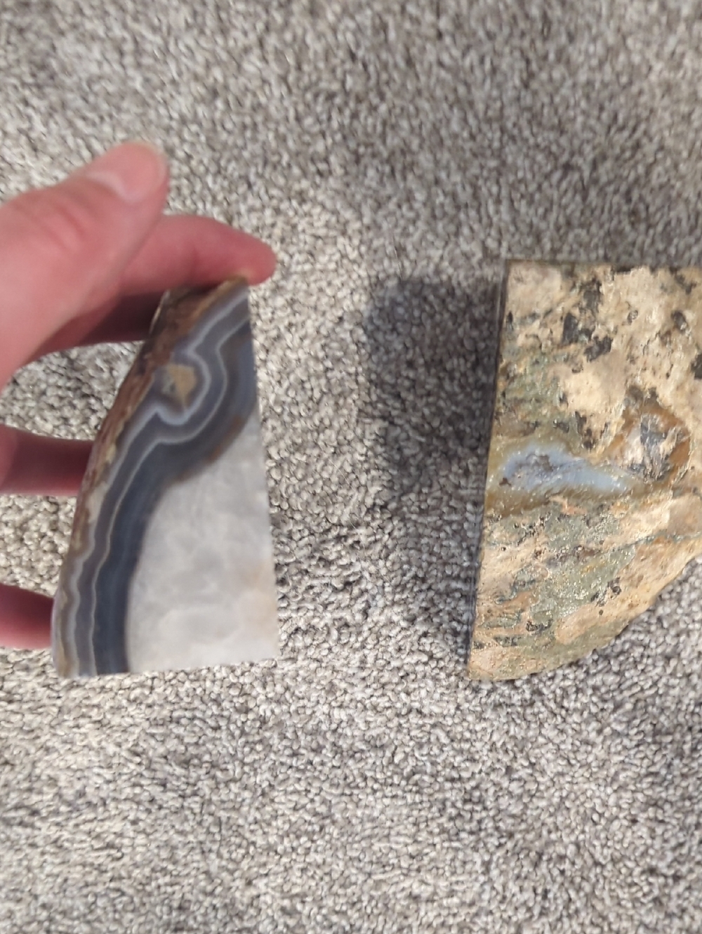 Natural Geode Book Ends - Picture 3 of 7